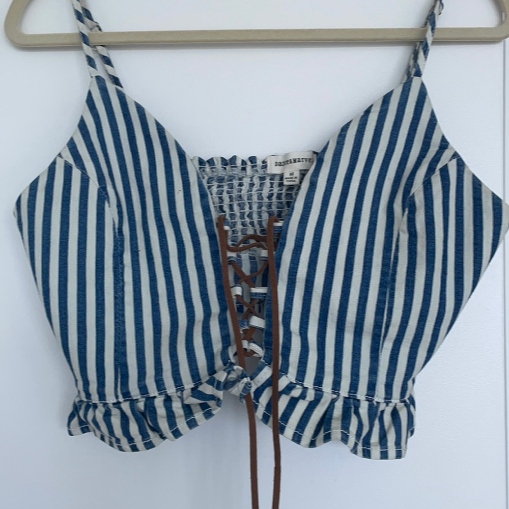 Two piece boho top and pant set